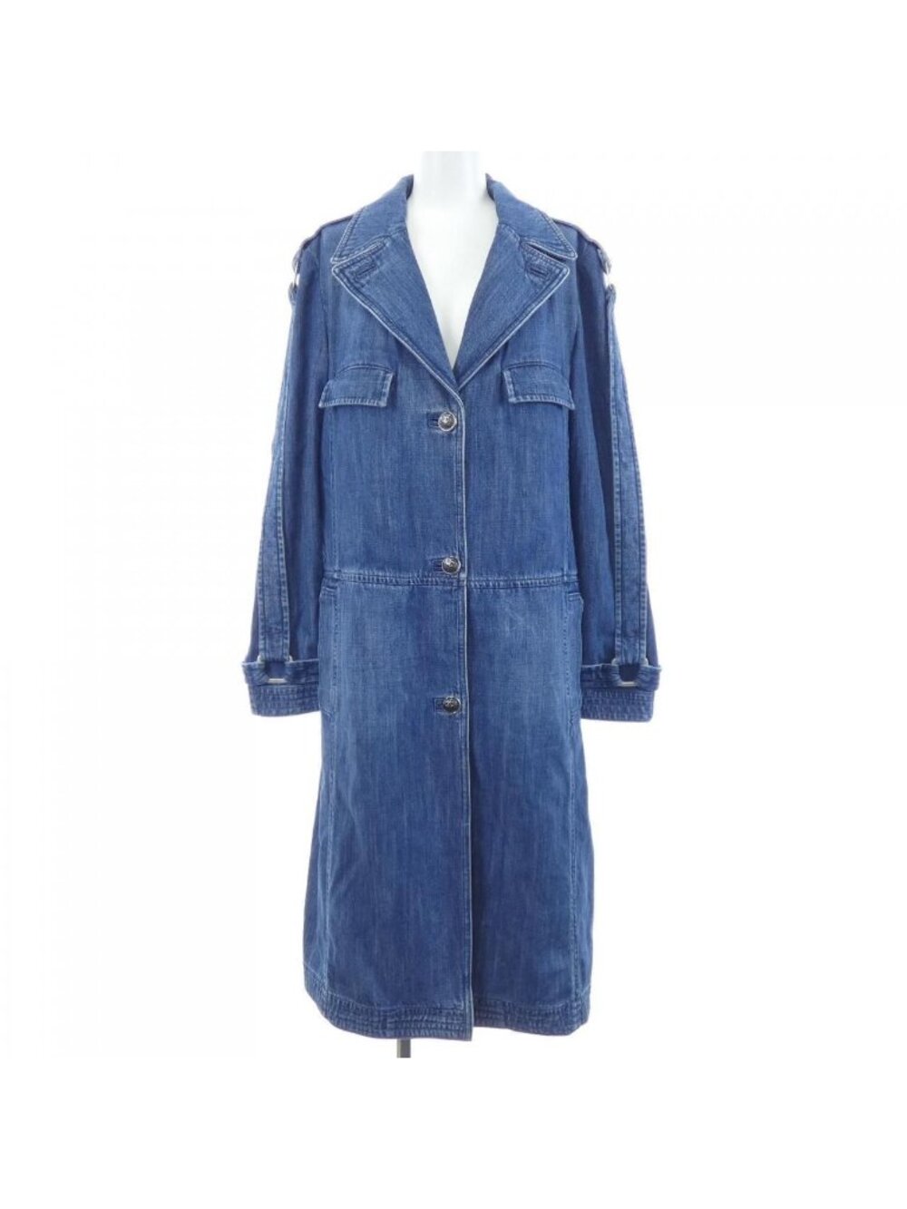 Chanel Coat Blue
